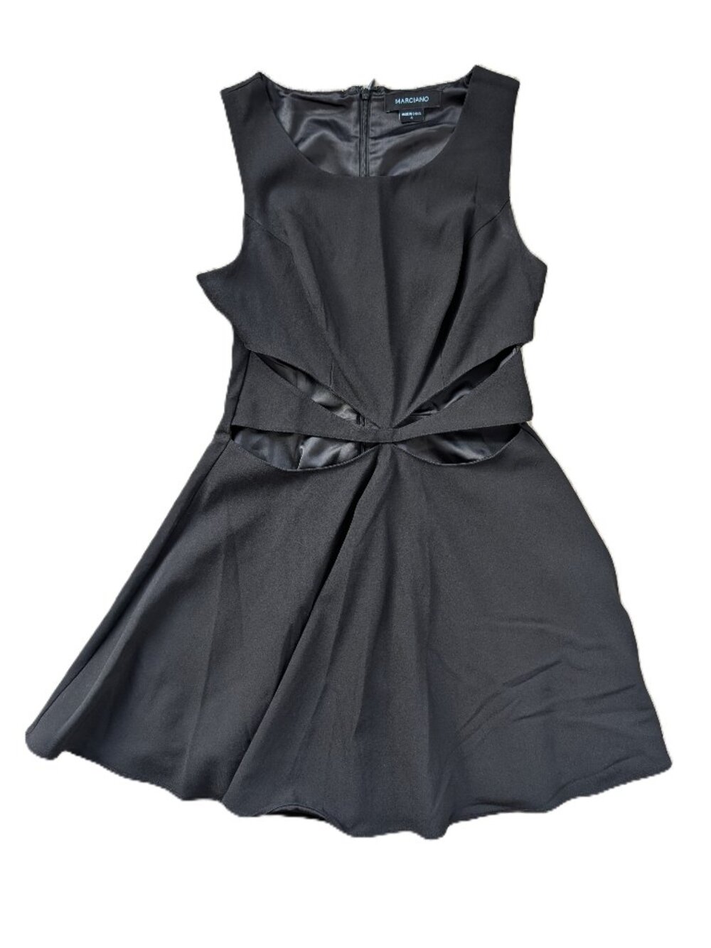MARCIANO Cutout Fit & Flare Dress | Size 4